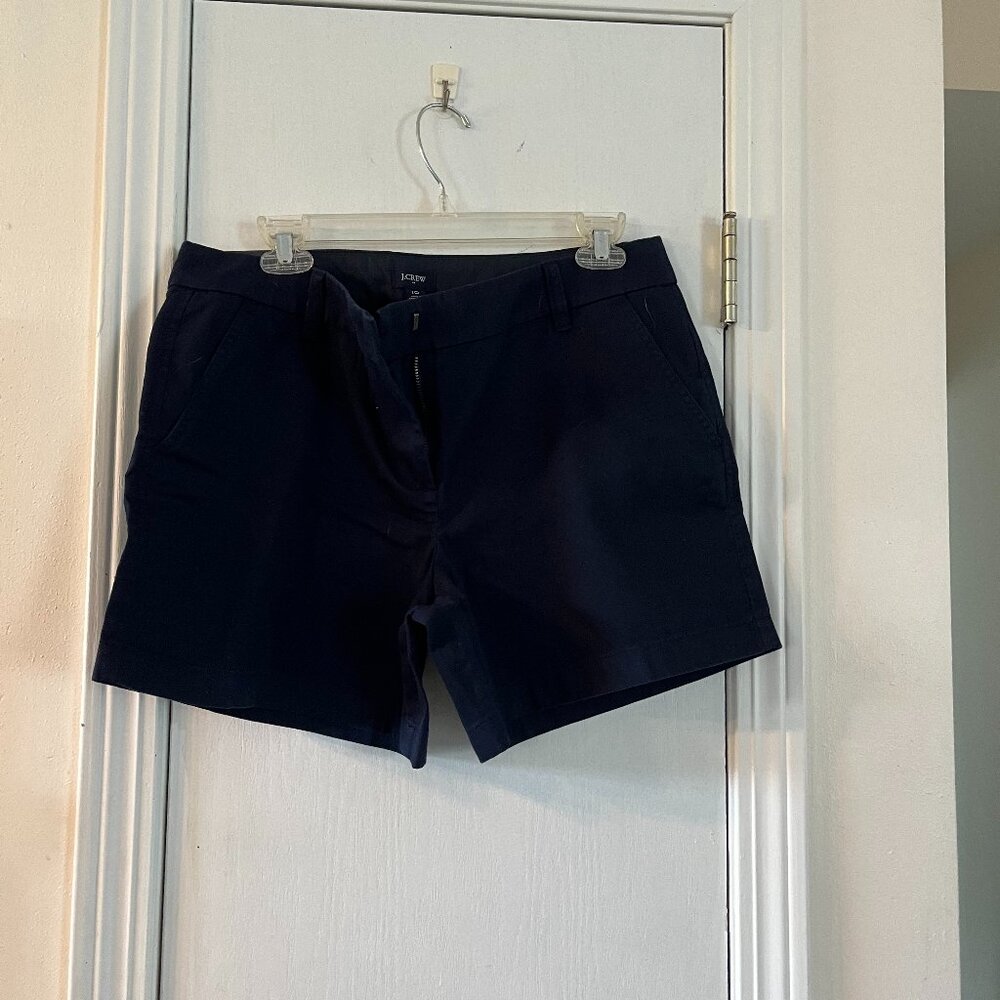 J Crew 5" Navy Shorts